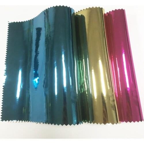 135*30cm Plain Design Mirror Reflective Smooth Waterproof PU Faux Leather Fabric Sheet for Shoe/Bag/Wallet/DIY Accessories