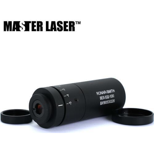 532nm Adjustable Divergence Angle Beam Expander 10X use for Green Laser