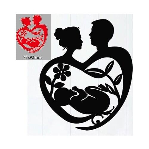 Give Birth To New Life Shape Metal Cutting Die DIY for Scrapbooking Decoration Crafts
