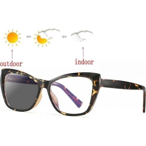 High Quality Progressive Multifocal Reading Glasses Men women TR90 Photochromic Presbyopic Sunglasses For female UV400 NX