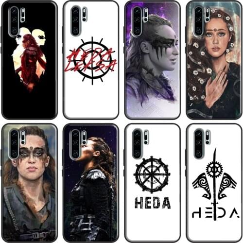 Heda Lexa The 100 TV Case For Huawei P Smart 2019 Z Nova 5T P40 P20 P30 Pro Mate 20 Lite Honor 10i 8X 9X Cover
