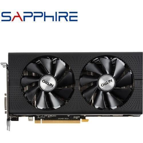 SAPPHIRE Radeon RX 480 4GB Graphics Cards GPU AMD RX480 4G Video Cards Computer PC Game Map HDMI PCI-E X16 Videocard Not Mining