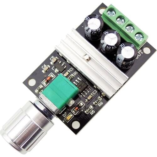 10 pcs/lot DC 6V 12V 24V 28V 3A 80W Pulse Width Modulation motor PWM Speed Control Motor Adjustable Variable Speed with Switch