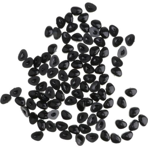 100pcs Plastic Safety Doll Triangle Nose For Teddy Bears DIY Doll Animal Puppet