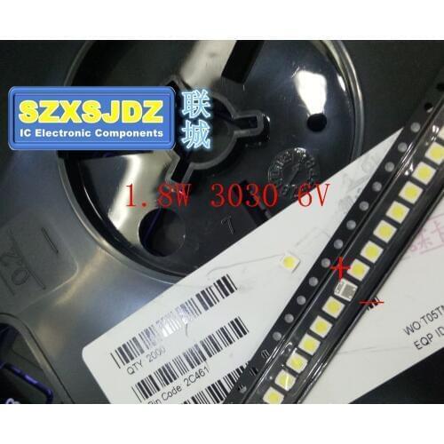 1000 pcs Lextar LEVOU High Power LED Backlight 1.8 W 3030 6 V Cool white 150-187LM PT30W45 V1 TV Application 3030
