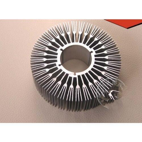 5pcs/lot 20W high power 90*32*50mm dense tooth lighting sunflower radiator LED lamp bead aluminum heat sink
