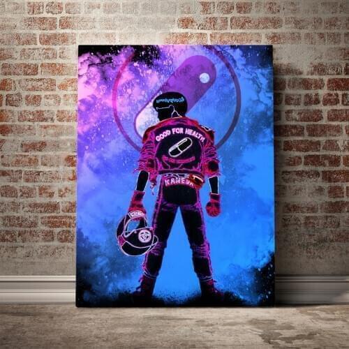 Kaneda Akira Anime poster Canvas Wall Art Decoration prints for living Kid Children room Home bedroom decor Painting Decorative
