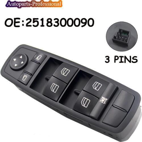Car Left Front Door Window Mirror Master Switch For Mercedes W164 ML GL R Class 2518300090 A2518300090 2518200110