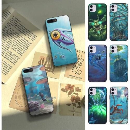 Subnautica Phone Case Fundas Shell Cover For Iphone 6 6s 7 8 Plus Xr X Xs 11 12 13 Mini Pro Max