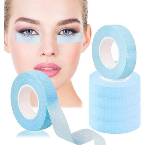 Eyelash Extension Tape Breathable Lash Tape For Eyelash Extension Micropore Fabric Under Eye Tape For Cosmetic Tools
