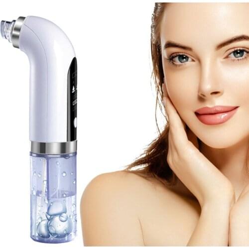 Electric Small Bubbles to Remove Black Spots and Acnevacuum Suctionnose and Face Deep Cleansing Facial Spa Machine