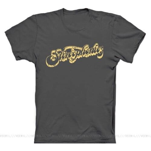 Stereophonics T Shirt Distressed Logo New Vintage Brit Pop Colours And Sizes Round Neck Confortable T Shirt