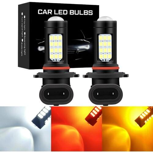 2x H8 H11 LED H16 HB4 9006 HB3 9005 H10 9145 Fog Light Bulb 2000LM Car Driving Auto Bulb 12V-24V Bright White Lamp High Quality
