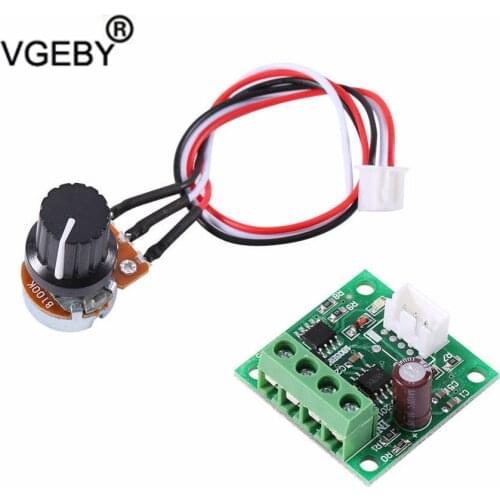 1.8V-15V Low Voltage Regulator Control Module Motor Speed Controller Current Limiter Board Adjustable Reverse Switch
