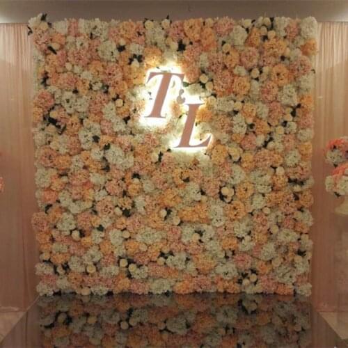 Customize Sen Outdoor Lawn Wedding Simulation Rose Wall Photo Studio Wedding Background Wall Decorative Flower Party Hotel Decor