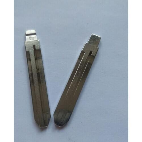 NO.02 Blank Remote Key Blade For Toyota Corolla Crown Camry Highlander Corolla Vios Fukuda Auman Uncut Toy43 middle groove