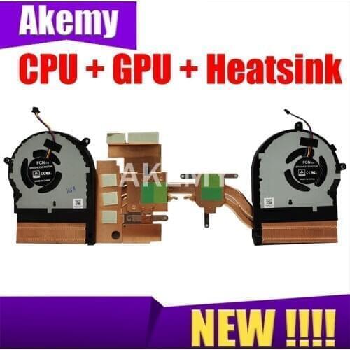 New cpu gpu cooling Radiator Fan cooler for Asus ROG TUF Gaming FX80G FX80GM FX80GE ZX80GD FX8Q FX504G FX504GD FX504GE FX504GM