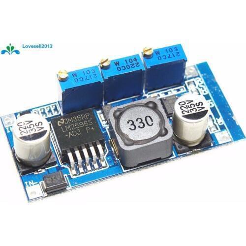LM2596 Step Down Power Supply Module DC-DC 7V-35V To 1.25V-30V 3A Adjustable Voltage Regulator Converter LED Driver for Arduino