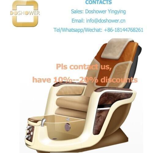 Doshower salon chair styling with whirlpool spa pedicure chair of manicure pedicure kit