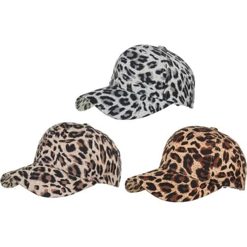 Spring And Summer Leopard Hats Sports And Leisure Baseball Cap Sun Hat Men And Women Hats
