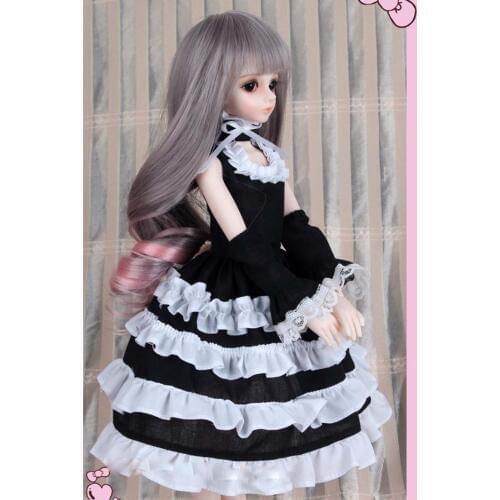 1/3 1/4 1/6 BJD Doll SD Clothes Doll Dress For Girl Gift Free Shipping