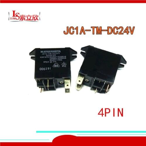 1PCS 100%Original New power relay JC1A-TM-DC24V AR38128 JC1A TM DC24V AR38128 10A 24VDC 4PIN