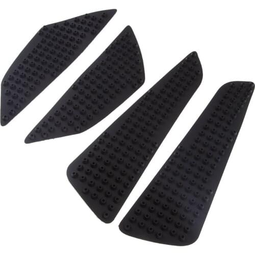 2 Pair Motorcycle Gas Fuel Tank Traction Pads Side Knee Grips Fit for Honda CBR600RR CBR 600 RR 07-12, Black
