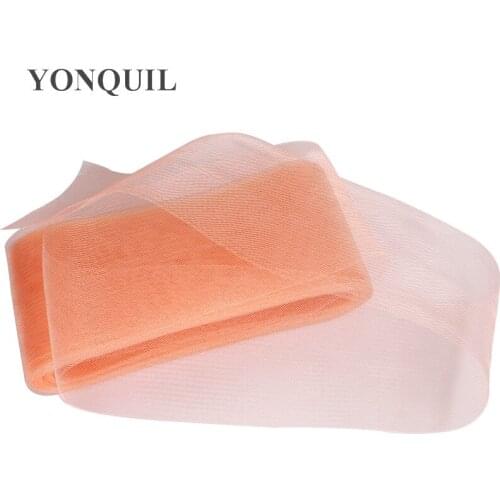 4.7'' /12CM Crinoline Horsehair Material DIY Hair Accessories Fascinators Craft Made Wedding Mesh Headwear Fabric 25 Yards/Lot