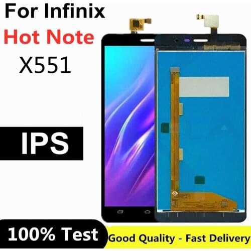 5.5" LCD For Infinix Hot Note X551 LCD Display Touch Screen Digitizer Assembly Replacement