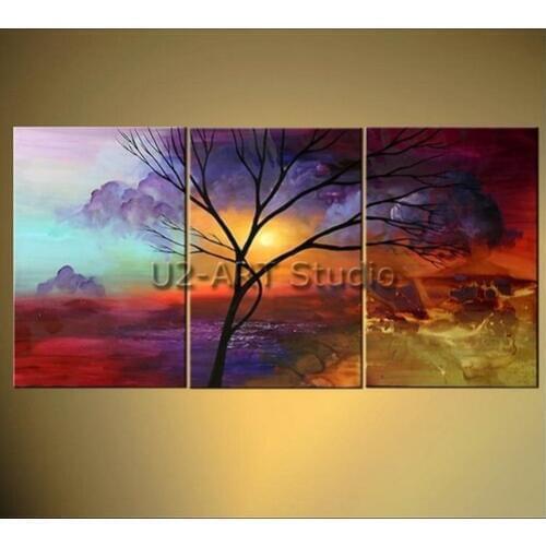 Abstract tree,reproduction oil painting,modern art,landscape,oil paintings for hall