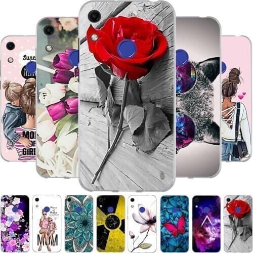 A case on Honor 8A Case For huawei honor 8A Case Soft Silicone TPU Back Cover Phone Case On Huawei Honor 8A JAT-LX1 8 A Honor8A