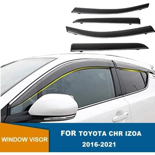 Side Window Deflector For Toyota Chr C-hr Izoa 2018 Window Shield Sun Rain Guards For Toyota Chr 2019 SUN
