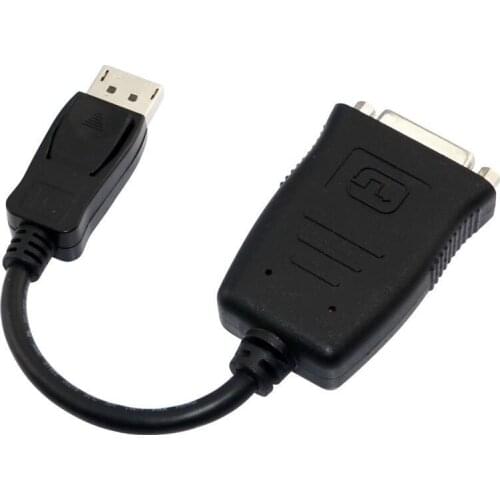 DisplayPort DP Male to DVI 24+ 5 pin Female Cable Adapter Convetor 1080p