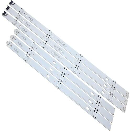 New 18 PCS/set LED backlight strip for LG 43LF5100 LF51_FHD_A LF51_FHD_B LGE_WICOP_FHD 43INCH_REV00_A/B_150511