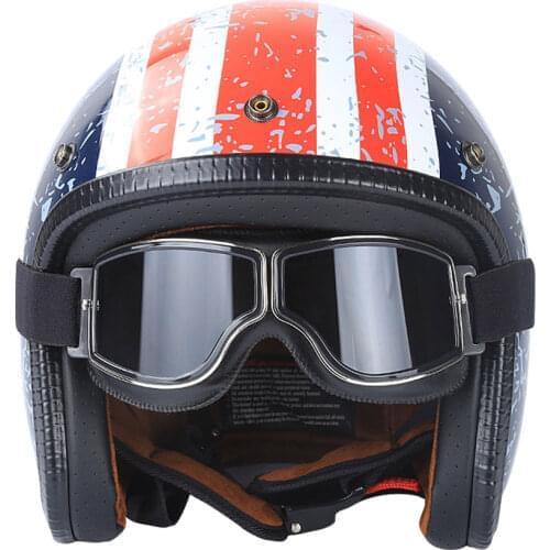Motocross Goggles Helmet Pilot Scooter Retro Moto Outdoor Dirt Bike Riding Sunglasses Retro Motorcycle Glasses Vintage Off-Road