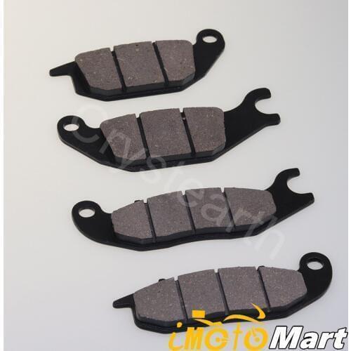 Motorcycle Front Rear Brake Pads 4pcs/set For Honda CBR125R CBR 125R 2004 - 2010 2005 2006 2007 2008 2009