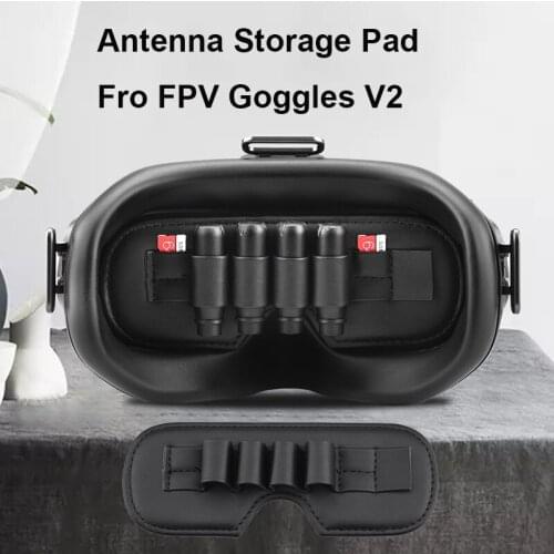 Lens Protector Storage Pad For DJI FPV Goggles V2 Dustproof Lens Protector Memory Card Slot Holder for FPV VR Glasses Accessory