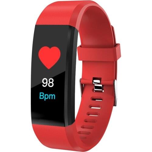 Smart Band Fitness Pedometer Heart Rate Blood Pressure Monitor Waterproof Walk Step Count Bracelet Men Women Smart Wristband