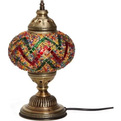 Modern New Demmex Desktop Mosaic Desk Lampshade Night light Decor lamp Desk lamp