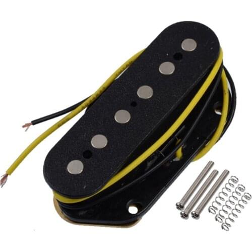 Tele Pickups Alnico 5 Black Tele Bridge Pickup Fit Fender Telecaster Bridge Pickup Part