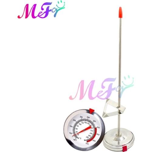 200mm Meat Thermometer Cooking Food Kitchen Frying Water Milk Oil Temperature Gauge Oven Temperaure Sensor Meter BBQ Grill