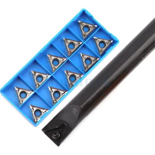 1pc S16Q/S20R/S25S-STFCR16 Boring inner hole turning tools Shockproof wear-resistant+TCMT TCGT Carbide CNC lathe turning inserts