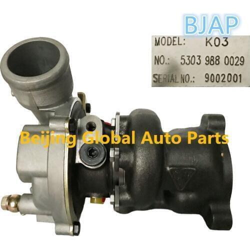 BJAP High Quality Turbocharger K03 53039880029 with OEM No. 058145703J for Engine APU 1.8T P Gasoline 1.78dis