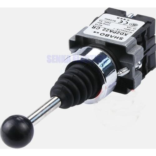 XD2PA22 CR 2 Position 2NO 22mm Joystick Switch Momentary Cross Button Switches