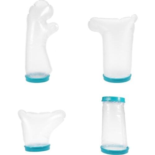 Knee Protector Waterproof Cast Bandage Protector Wound Fracture Arm Leg Foot Knee Cover for Children Shower Hand Foot Care Tool