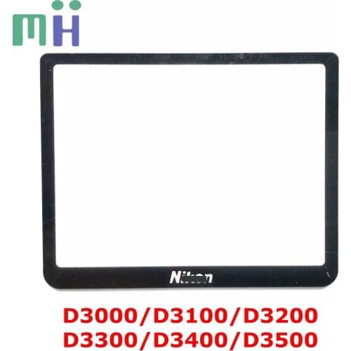 COPY NEW Back Cover Rear LCD Screen Display Window Panel Protector Glass For Nikon D3000 D3100 D3200 D3300 D3400 D3500