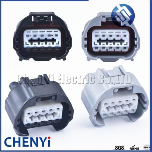 1 set 10 Pin 1.2mm female Automotive waterproof connector Harness plug MG643385-4 643385-4for Nissan Infiniti And other models