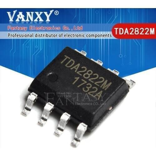 10PCS TDA2822M SOP8 TDA2822 SOP SMD 2282M SOP8 new and original IC