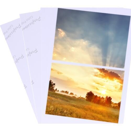 100 Sheets Glossy 4R 4"x6" Photo Paper 200gsm High Quality For Inkjet Printers 85WD