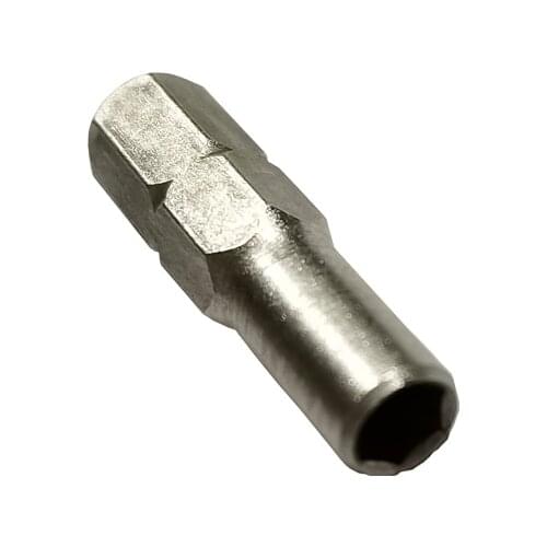 4mm Adapter 1/4" (6.35mm) hex shank to 4 mm driver socket Magnetic Hex Converter bit adapter system 4 precision, 100pcs/lot